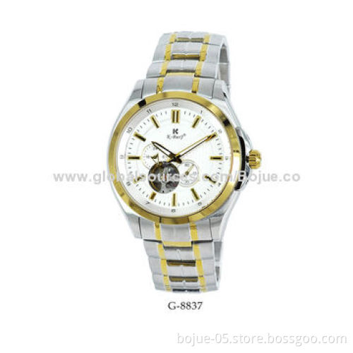 Stainless steel luxury watch for men